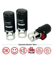 Trodat 4612 savidažis kokybės kontrolės antspaudas su šypsenėle 12MM Stamp Size, 10MM Diameter