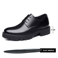 Madingi Nauji Vyriški Platforminiai Aukštakulniai 4/7/9 CM Aukščio Didinantys Formalūs Vyriški Derby Tikros Odos Verslo Batai Vyriški Oksfordo Pakylantys Proginiai Batai 37