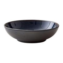 Juodos spalvos/mėlynos spalvos iš akmens masės mažas dubuo 1 l Gastro Dark Blue/Black – Bitz
