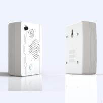 USB įkraunamas paukščių atbaidymo įrenginys mažiems sodams universalus nešiojamas balta