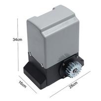 550W 1400rpm Elektrinis stumdomų vartų atidarytuvas 220V 1000KG Automatinis variklis 2 pultelių rinkinys Didelio galingumo