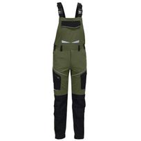 Chaki spalvos darbo puskombinezonis Ultra Stretch