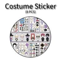 K-POP Demonas Medžiotojai Nuotraukų Kortelės, Lipdukai (7 Parinktys) #Sticker 8Pcs