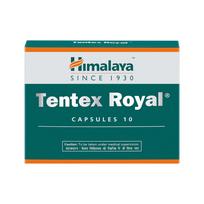 Himalaya Tentex Royal kapsulės vyrams, 2 x 10 kapsulių kiekvienoje, Energijos, nuotaikos ir gyvybingumo palaikymo papildas