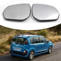 Citroen C3/C4 Picasso Rearview Mirror Lens (06-19) Reflective Left side