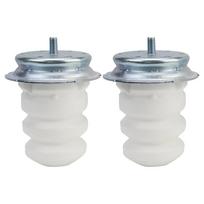 2 vnt. Galinės pakabos lingės atmušėjas Atšokimas Fiat Ducato Citroen Relay white