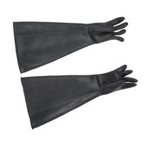 25.6in Sandblasting Gloves Latex Wear Resist Protective Gloves for Industrial Applications