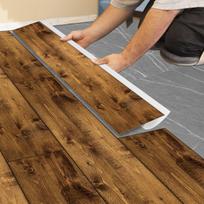 Matinis PVC lipnus grindų lipdukas Amerikietiško medžio rašto Namų renovacijai Vandeniui atsparus ir nešvarumams atsparus Virtuvės Miegamojo grindų lipdukas 15X90cm 1 piece in roll