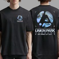 Linkin Park From Zero Tour Concert Poster for The O2 Arena in London England on September 24th 2025 Two Sides Unisex T-Shirt S