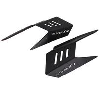 2Pcs Black Motorcycle Fairing Wing Side Spoiler Cover For Yamaha Nmax 2024-2025