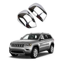 Galinio vaizdo veidrodėlio dangtelis su galvanine danga, skirtas Jeep Grand Cherokee (2011–2020 m)