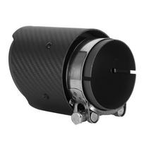Anglies pluošto 80 mm įėjimas 101 mm išėjimas Galinis vamzdis Tiesus Matinis Išmetamojo vamzdžio antgalis Tinka Mazda CX5 CX4(Matinė juoda 101mm raudona