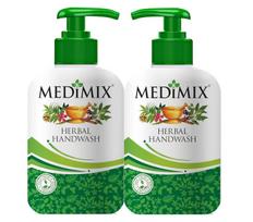 „Medimix“ žolelių skystas rankų muilas 500 g, 1+1 rinkinys, skirtas minkštoms, sudrėkintoms ir be mikrobų rankoms