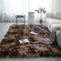 Pliušinis kilimas svetainei Storas kilimėlis Vaikų miegamasis Pūkuotas grindų kilimas Langas prie lovos Namų dekoro kilimėliai Minkštas aksominis kilimėlis 40x60cm (make doormat)