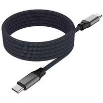 Sony FIXED Magnetic Braided Cable USB-C/USB-C, 1,2m, USB 2.0, 240W, gray FIXDBM-CC12-GR