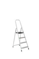 Kopėčios aliuminės, buitinės EUROSTYL | 4 pakopų 77-148cm, max 150 kg