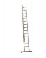 Kopėčios aliuminės, atremiamos, ištraukiamos, 2 dalių FORTE | 2x20 pakopų 581-1062cm**