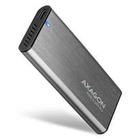 AXAGON EEM2-SG2 RAW BOX external enclosure for M.2 SSDs USB-C 3.2 Gen 2 – silver