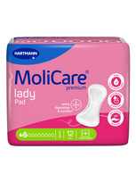 Įklotai po gimdymo MoliCare, 2 lašai, 12 vnt.