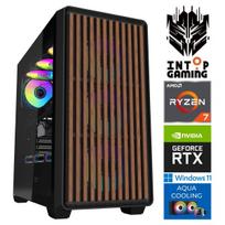 INTOP AQUA Ryzen 7 7800X3D 32GB DDR5 1TB SSD M.2 NVME RTX5080 16GB WIN11