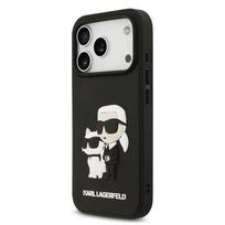 Karl Lagerfeld 3D Rubber Double-Head Case for Apple iPhone 17 Pro
