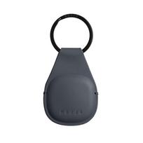 Mujjo Leather AirTag Keychain - Basalt