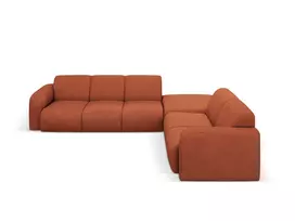 Kampinė Sofa - dešinė, Molino, 6 sėdimos vietos, 315x250x72, oranžinė