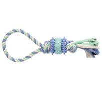 Žaislas gyvūnams : Gimborn Dog Cotton Dent Plus Corda 30cm.