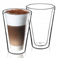 Terminės stiklinės Latte gėrimams ir kokteiliams, 2 vnt