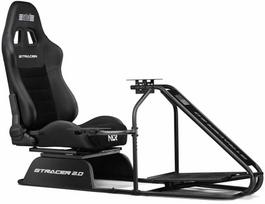 „Next Level Racing GTRacer 2.0“, lenktynių kabina – juodas