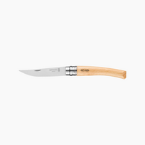 Opinel Nr.8 kišeninis peilis su plonais ašmenimis ir buko rankena