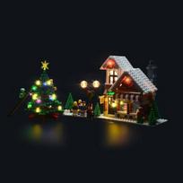 Lightailing LED Apšvietimo Rinkinys LEGO 10249 Žiemos Žaislų Parduotuvė (Modelis Nėra Įtrauktas)