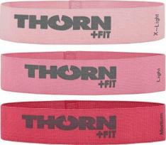 Pasipriešinimo gumų rinkinys Thorn +Fit Mini Bands Lady Textile