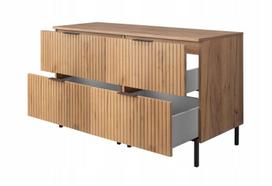 Vonios spintelė su stalviršiu, stovint, Craft ąžuolas FLOW 120 cm