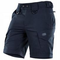 Trumpi vyriški šortai M-Tac Aggressor Short Karinės kelnės Rip-Stop YKK Teflon, Navy Blue