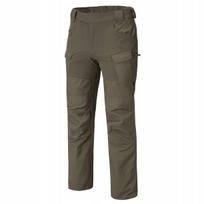 Vyriškos trekingo kelnės Helikon Hybrid Outback – žygiams, išgyvenimui, bushcraft, atsparios vandeniui, patvarios, Taiga Green LONG