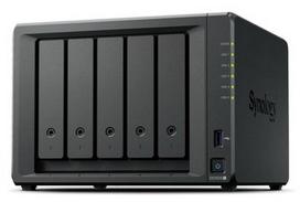 Synology DiskStation DS1525+ NAS ir duomenų saugojimo serveris Ryzen Embedded V1500B 8GB DDR4 0 TB Juoda