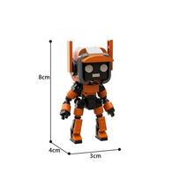 Buildmoc Filmo Meilė Mirtis ir Robotai Protingas Robotukas K-VRC XBOT4000 Serijos Veiksmo Figūrėlės Statybiniai Blokeliai Žaislai Vaikams