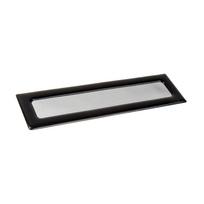Demciflex dust filter front panel – juodos spalvos