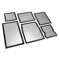 Demciflex dust filter set for Cooler Master HAF XM – juodos spalvos