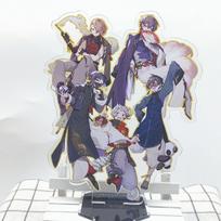 15cm Anime Bungo Stray Dogs Akrilinis stovas Figūrėlė Nakahara Chuuya Dazai Osamu Cosplay Darbalaukio stovintis Veiksmo modelis Plokštelė Žaislas