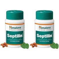 Himalaya 2 x Septilin tabletės po 60 tablečių, palaiko natūralų imunitetą, sveikatos papildas sveikimui ir kasdienei sveikatai