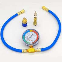Įkrovimo rinkinys R134A Įkrovimo matavimo žarna Can Tap Gauge Šaltnešio įkrovimo vamzdelis Oro kondicionavimo vamzdžiai ir jungtys