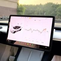 Skirta Tesla Model 3 Y 2020-2025 Silikoninis ekrano rėmelis Ekrano krašto apsauga Centrinės konsolės apsauginis dangtelis Automobilio aksesuarai balta
