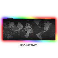 30*80/40*90CM RGB Pelės Kilimėlis Žaidimams Kompiuterio Pelės Kilimėlis LED Apšviestas Didelis Pelės Kilimėlis Stalui Klaviatūrai Pelėms 30X80CM