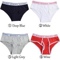 4Pcs Men's Letter Cotton Briefs Mens Comfortable Underpants Man Underwear S-XL Size Sexy Man Boxers Breathable Underwear S