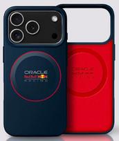 Red Bull Silicone Case with Red Ring, MagSafe Compatible, for iPhone 17 Pro, Grenade Color