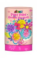 MG DYSTRYBUCJA Creative Pom Pom Bouquet Set - Flowers