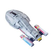 BuildMoc Technical Voyager Star Trek Žvaigždžių laivo modelio konstravimo kaladėlės Surinkimo kaladėlės Vaikams Edukaciniai „pasidaryk pats“ žaislai Berniuko gimtadienio dovanos