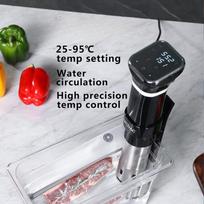 Didelio tikslumo temperatūros kontrolės Sous Vide lėtaeigis puodas Terminis imersinis cirkuliatorius Vandeniui atspari vakuuminė temperatūros mašina